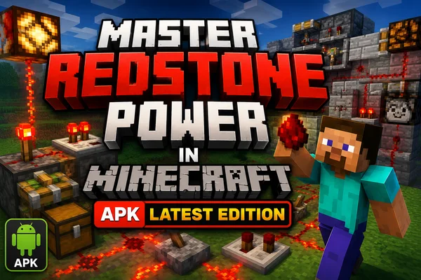 Master Redstone Power in Minecraft APK Latest Edition