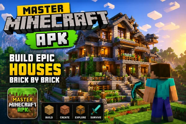 Master Minecraft APK: Build Epic Houses Brick by Brick